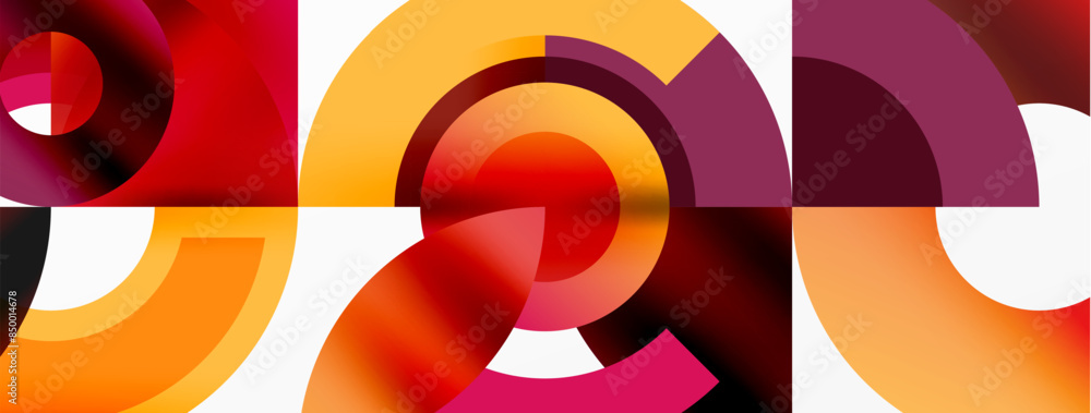 Trendy simple circle abstract background. Vector Illustration For Wallpaper, Banner, Background, Card, Book Illustration, landing page Trendy simple circle abstract background. Vector Illustration For Wallpaper, Banner, Background, Card, Book Illustration, landing page