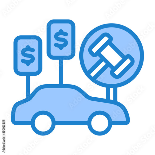 Car Auction Icon