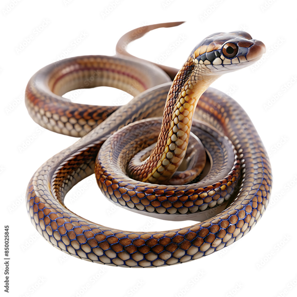 Obraz premium snake isolated transparent background
