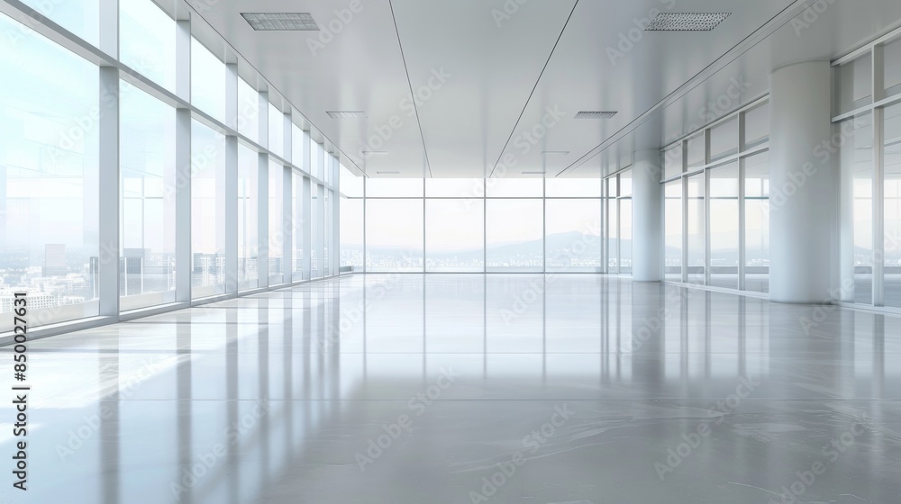 Fototapeta premium Business environment designed with spacious copy space.