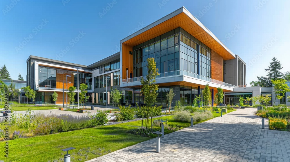 Modern Architecture in an Industrial Complex Modern Architecture in an Industrial Complex