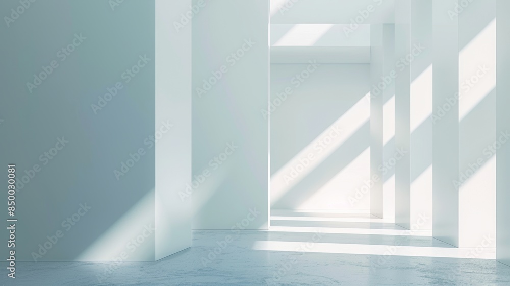 Obraz premium Clean, elegant modern background with ample copy space.