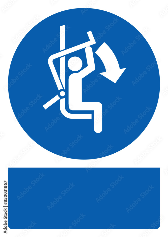 ISO mandatory safety signs_close safety bar of chairlift your custom message here portrait size a4/a3/a2/a1 ISO mandatory safety signs_close safety bar of chairlift your custom message here portrait size a4/a3/a2/a1