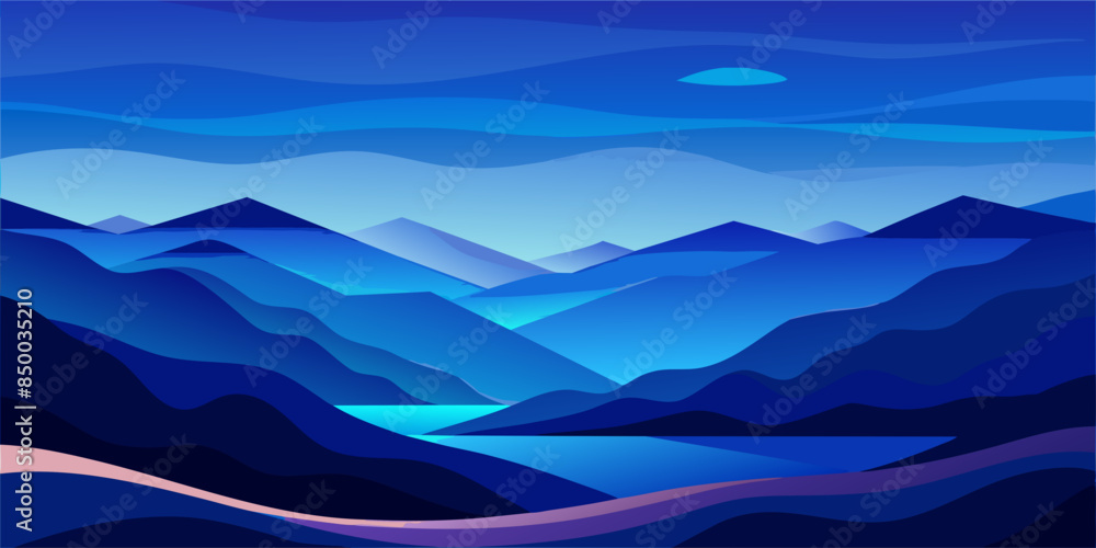 There are dark blue, light blue, and royal blue wavy irregular background images. There are dark blue, light blue, and royal blue wavy irregular background images.
