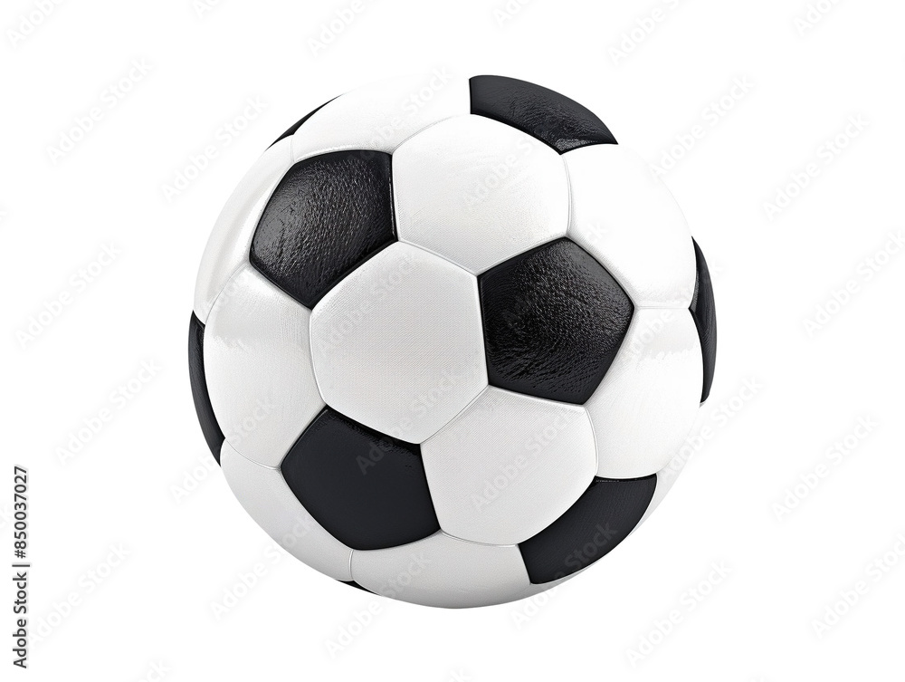 Naklejka premium soccer ball isolated