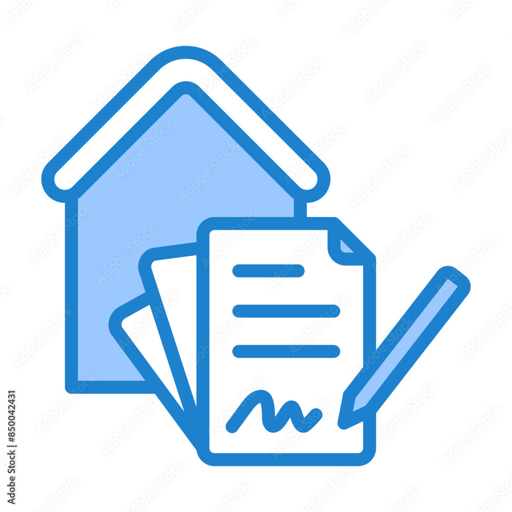 Mortgage Application Icon Mortgage Application Icon