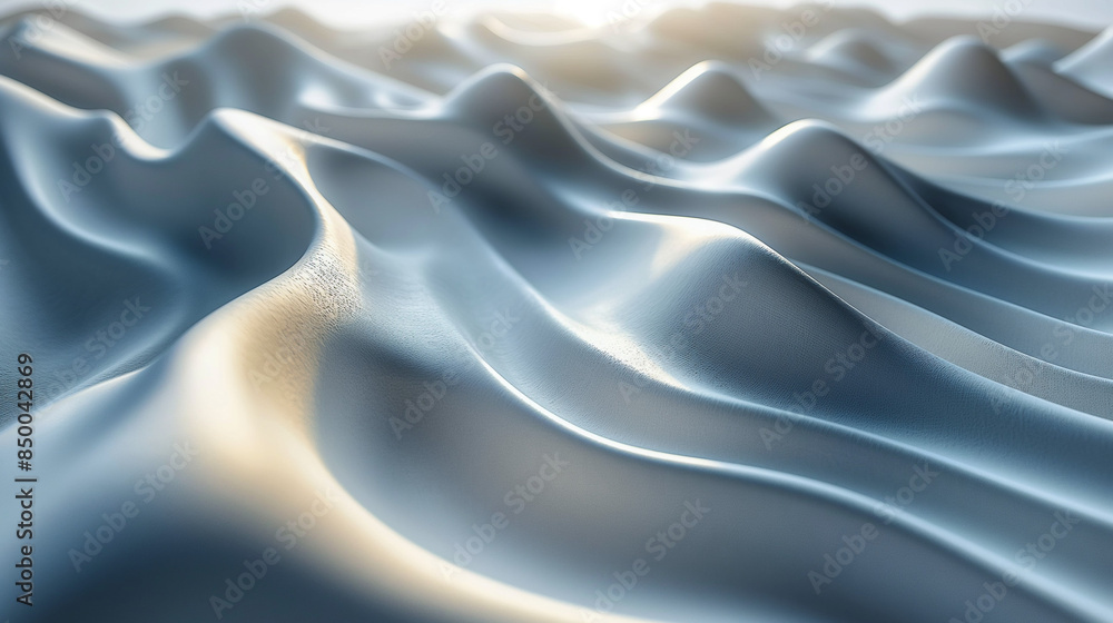 Obraz premium 3D rendering fast flowing technology lines.