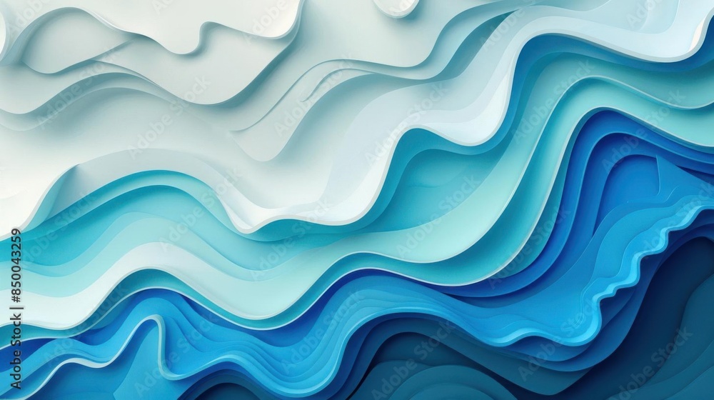 3D banner with layers of abstract shapes and gradients creating depth and movement Artistic and modern 3D banner with layers of abstract shapes and gradients creating depth and movement Artistic and modern