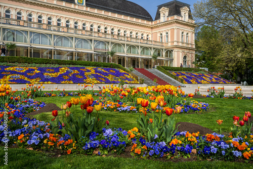 Obraz na płótnie Kurhaus in Bad Ischl | Salzkammergut w salonie
