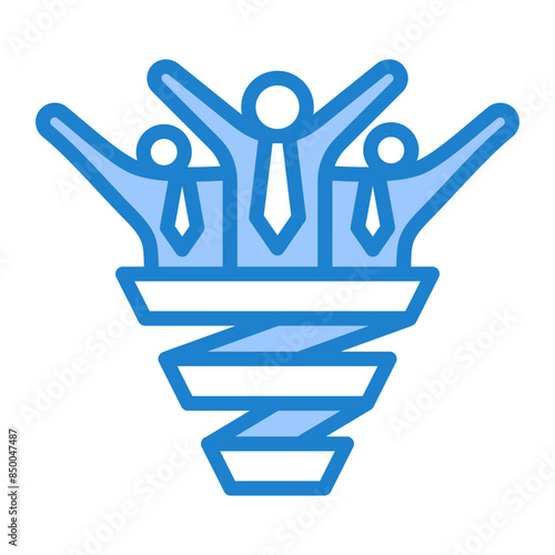 Recruitment Funnel Icon
