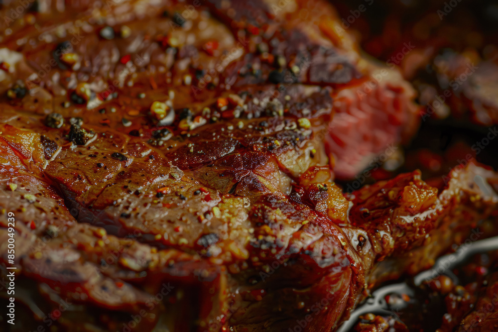 Meat Piece Of Steak Closeup For Background And Design Solutions Created Using Artificial Intelligence Meat Piece Of Steak Closeup For Background And Design Solutions Created Using Artificial Intelligence