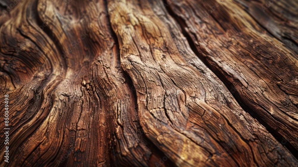 The texture of wood The texture of wood
