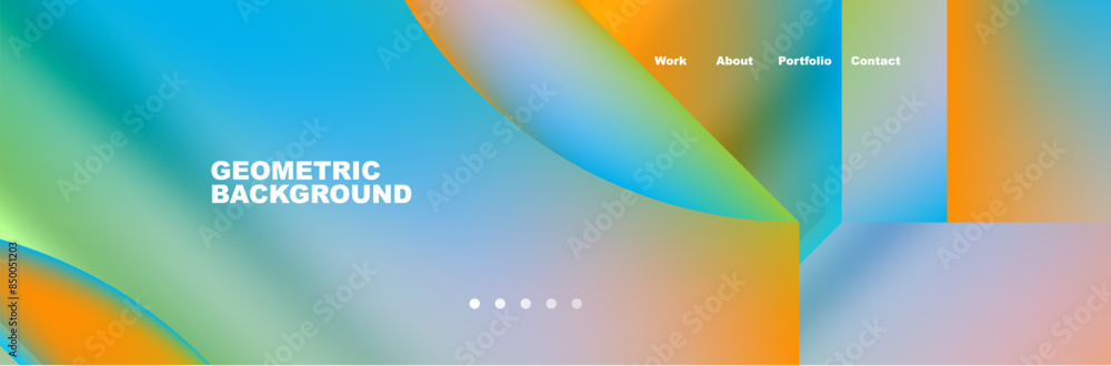 Abstract geometric shapes web design page. Vector Illustration For Wallpaper, Banner, Background, Card, Book Illustration, landing page Abstract geometric shapes web design page. Vector Illustration For Wallpaper, Banner, Background, Card, Book Illustration, landing page