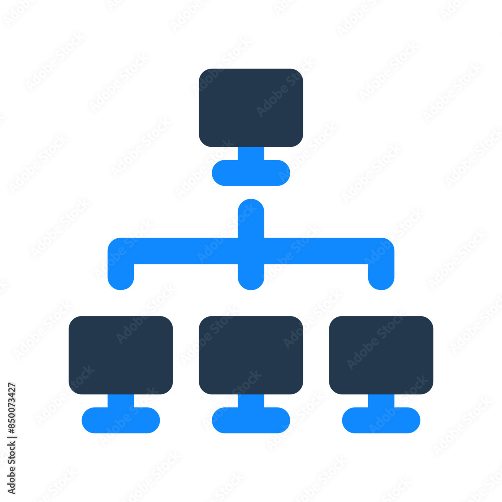 sharing server color icon flat design sharing server color icon flat design