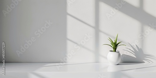 Simple background mockup scene ideal for professional presentations.