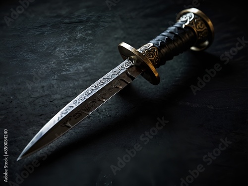 Warrior Dagger Ninja Sword Art photo