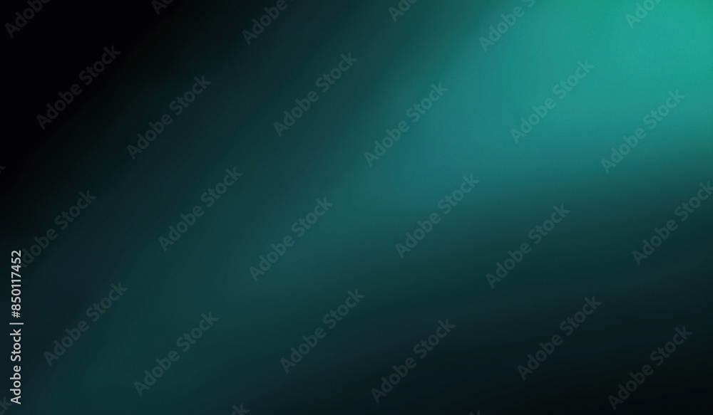 Obraz premium Abstract Grainy Texture Blue Green Black Gradient Backdrop Design for Poster, Banner, Website
