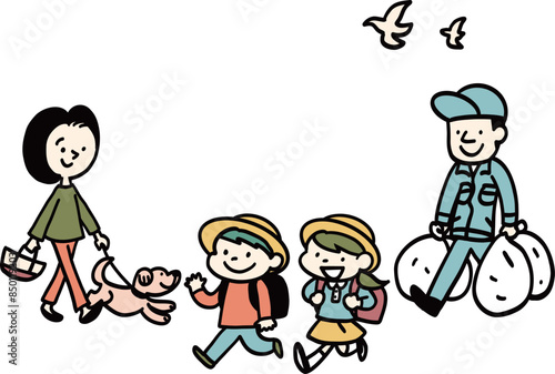 街にいる人々とその暮らしを守る人