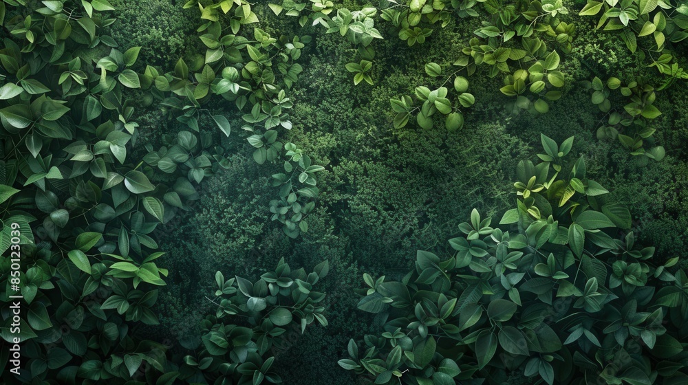 Diverse Plant Life in Thriving Environment. Nature and Eco-friendly concept Diverse Plant Life in Thriving Environment. Nature and Eco-friendly concept