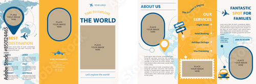 Travel Agency Trifold Brochure