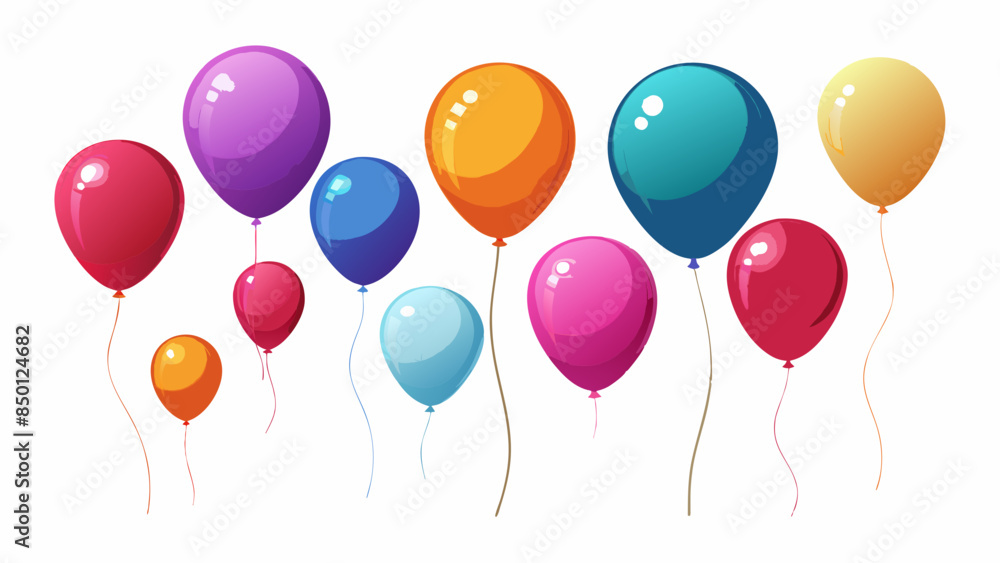 Set Of Balloons Vector Illustration, Collection Of Balloons
Set Of Balloons Vector Illustration, Collection Of Balloons