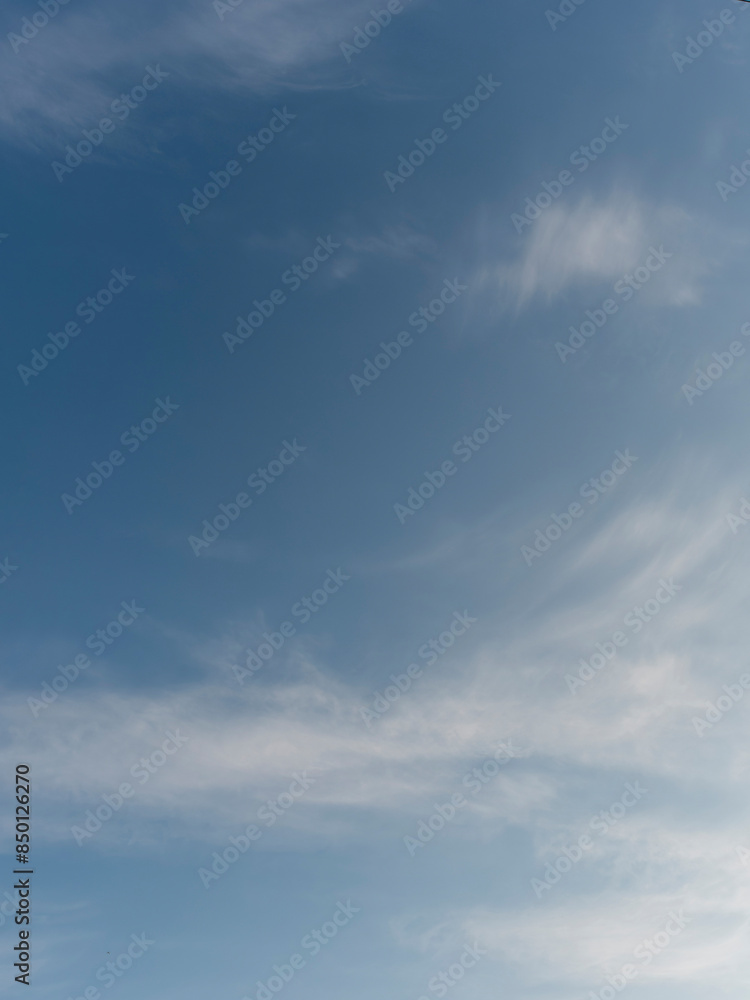 青空と白い雲 青空と白い雲