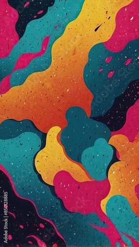 Abstract background in 80's style