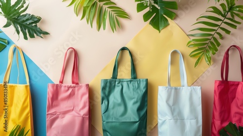 Wallpaper Mural Reusable shopping bags made from ecofriendly materials Torontodigital.ca