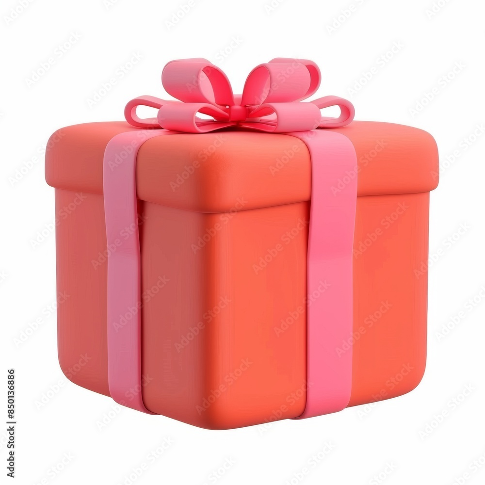 Gift box isolated on background. Surprise for birthday, present for new year, gift anniversary and valentine's day. a Christmas gift box Gift box isolated on background. Surprise for birthday, present for new year, gift anniversary and valentine's day. a Christmas gift box