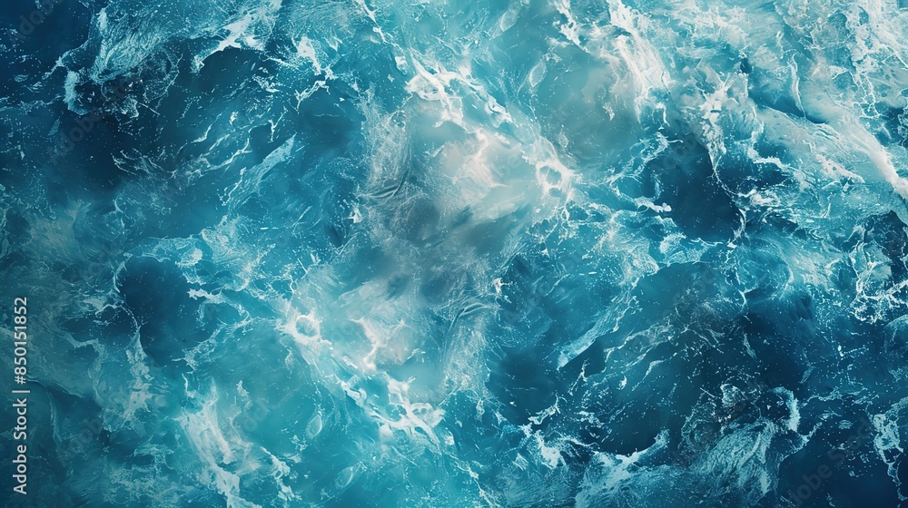Ocean pattern wallpaper