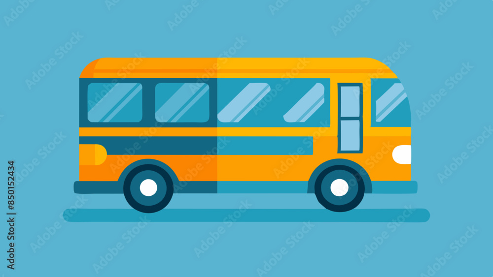 A bus in the background serves as a representation of transportation services. It signifies the crucial role buses play in enabling urban mobility A bus in the background serves as a representation of transportation services. It signifies the crucial role buses play in enabling urban mobility