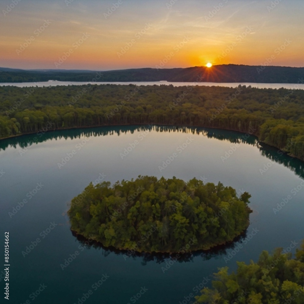 sunset lake sunset lake