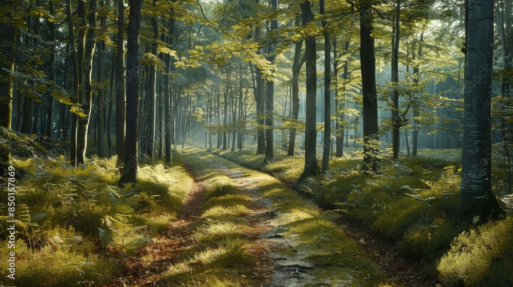 Obraz premium Charming Forest Reserve