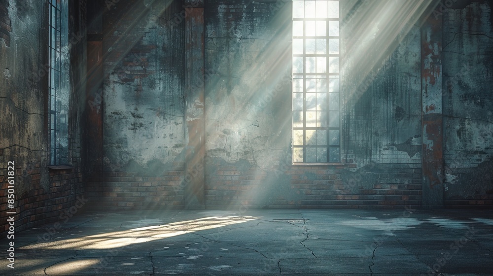 Fototapeta premium Spotlight and vacant area