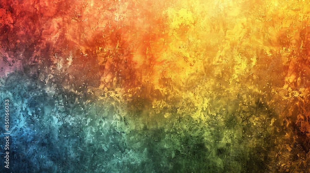 grainy gradient abstract painting with a rainbow of colors blending into each other. grainy gradient abstract painting with a rainbow of colors blending into each other.