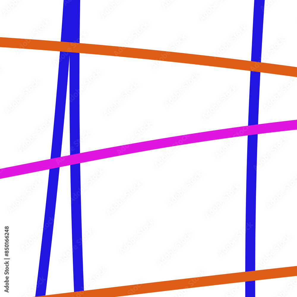 Orange blue pink lines decor backdrop 