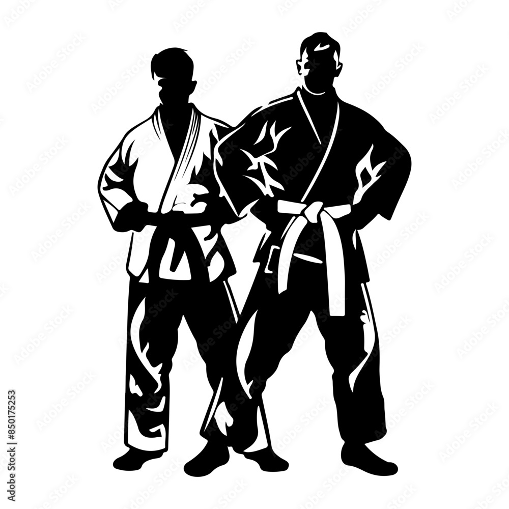 two judoka two judoka
