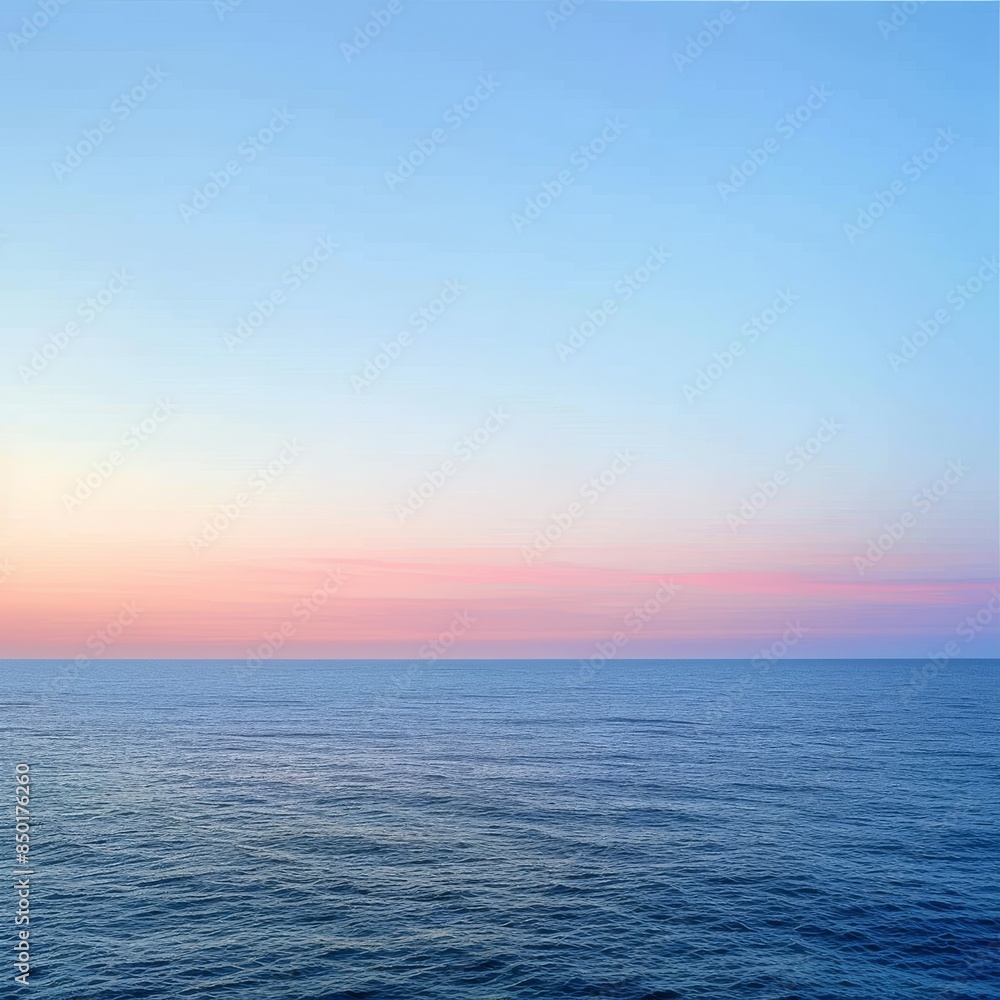 The sky is a beautiful shade of blue with a pink hue The sky is a beautiful shade of blue with a pink hue