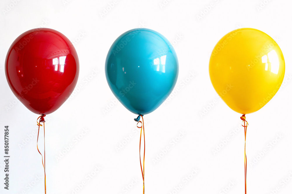 3D rendering of holiday scene with balloons, holiday celebration concept illustration 3D rendering of holiday scene with balloons, holiday celebration concept illustration