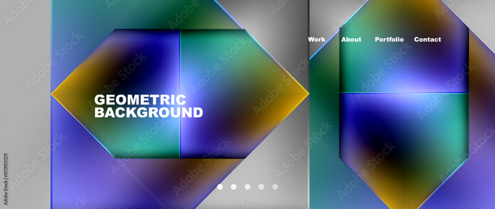 Gradient triangle geometric minimal wallpaper Gradient triangle geometric minimal wallpaper