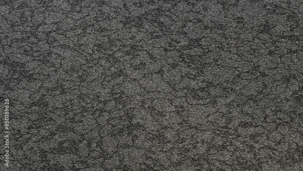 Fototapeta premium A dark gray concrete texture as 3d modeling materials with ray tracing objects.