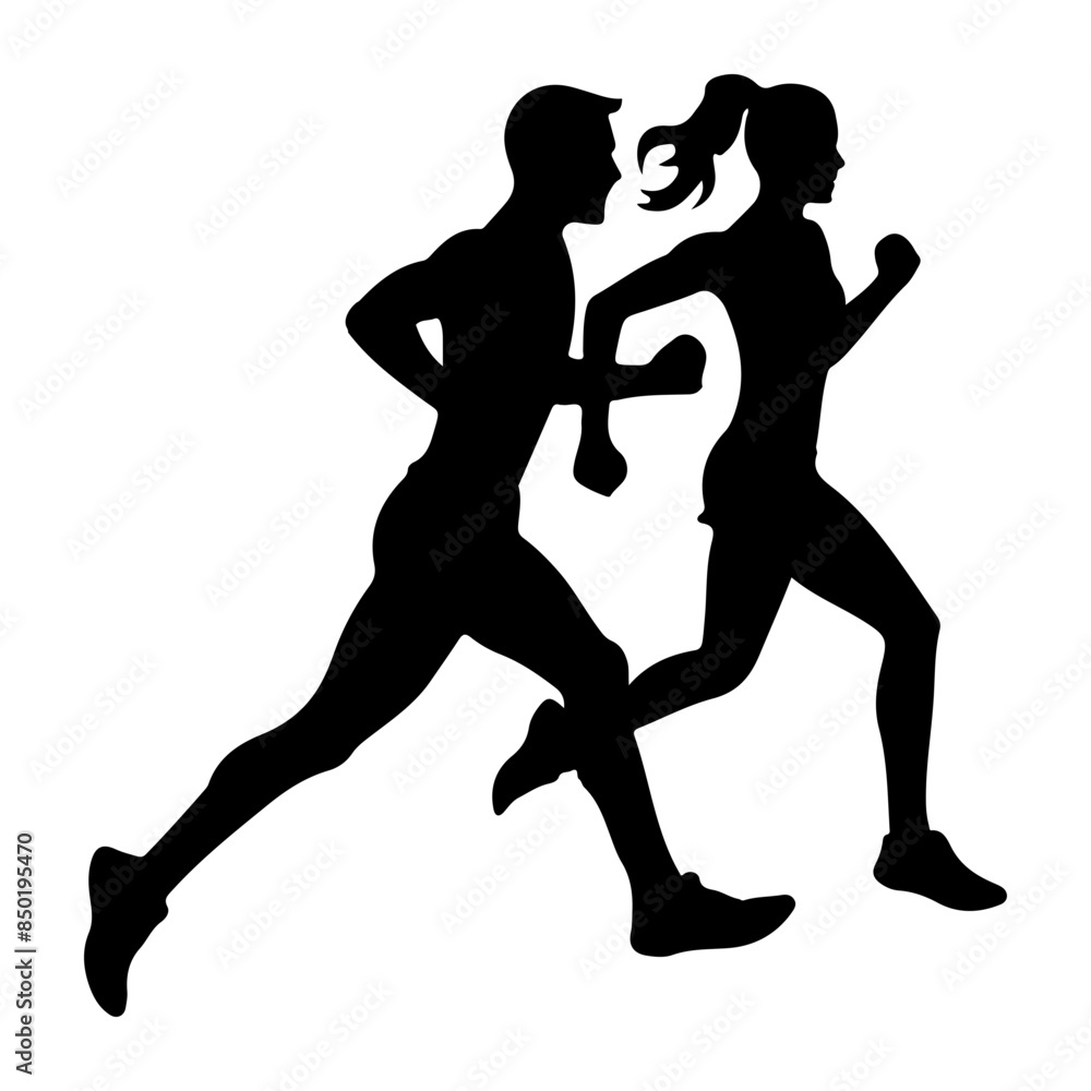 marathon runners marathon runners