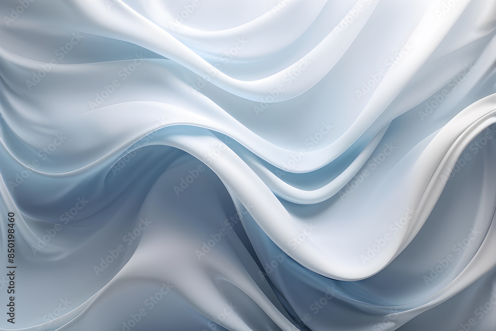 Modern backdrop featuring smooth, silk waves in an abstract design Modern backdrop featuring smooth, silk waves in an abstract design