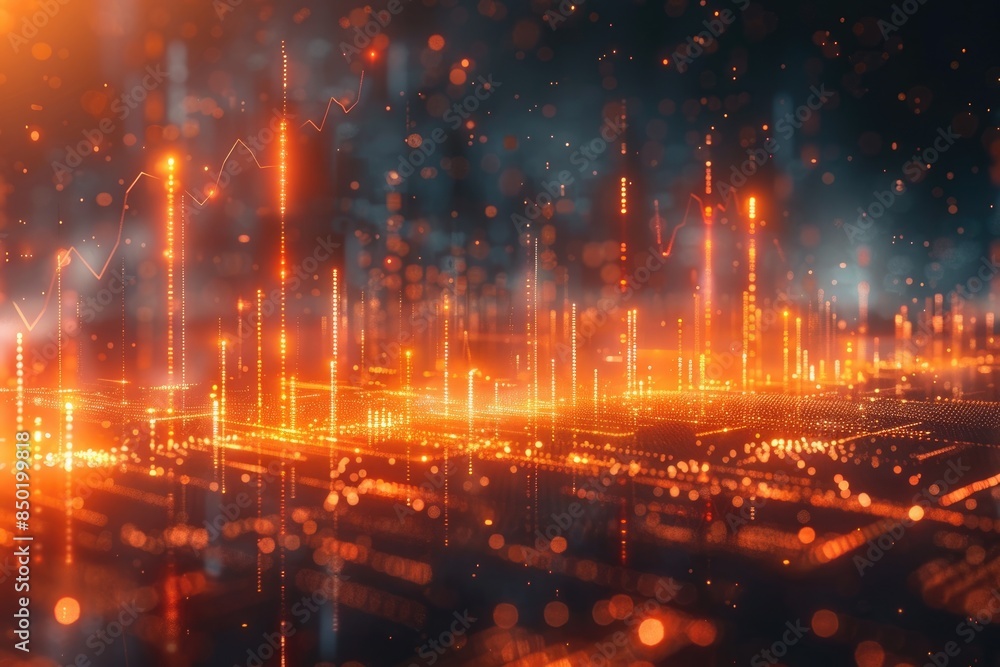 Fototapeta premium Pentium's electronic data