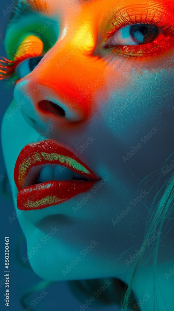 close up portrait of a woman close up portrait of a woman