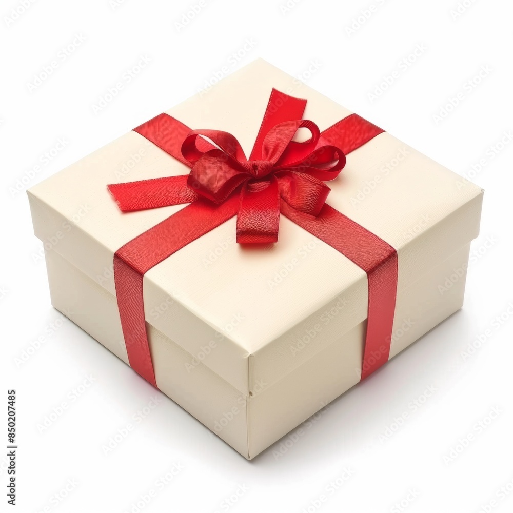 Gift box isolated on background. Surprise for birthday, present for new year, gift anniversary and valentine's day. a Christmas gift box Gift box isolated on background. Surprise for birthday, present for new year, gift anniversary and valentine's day. a Christmas gift box