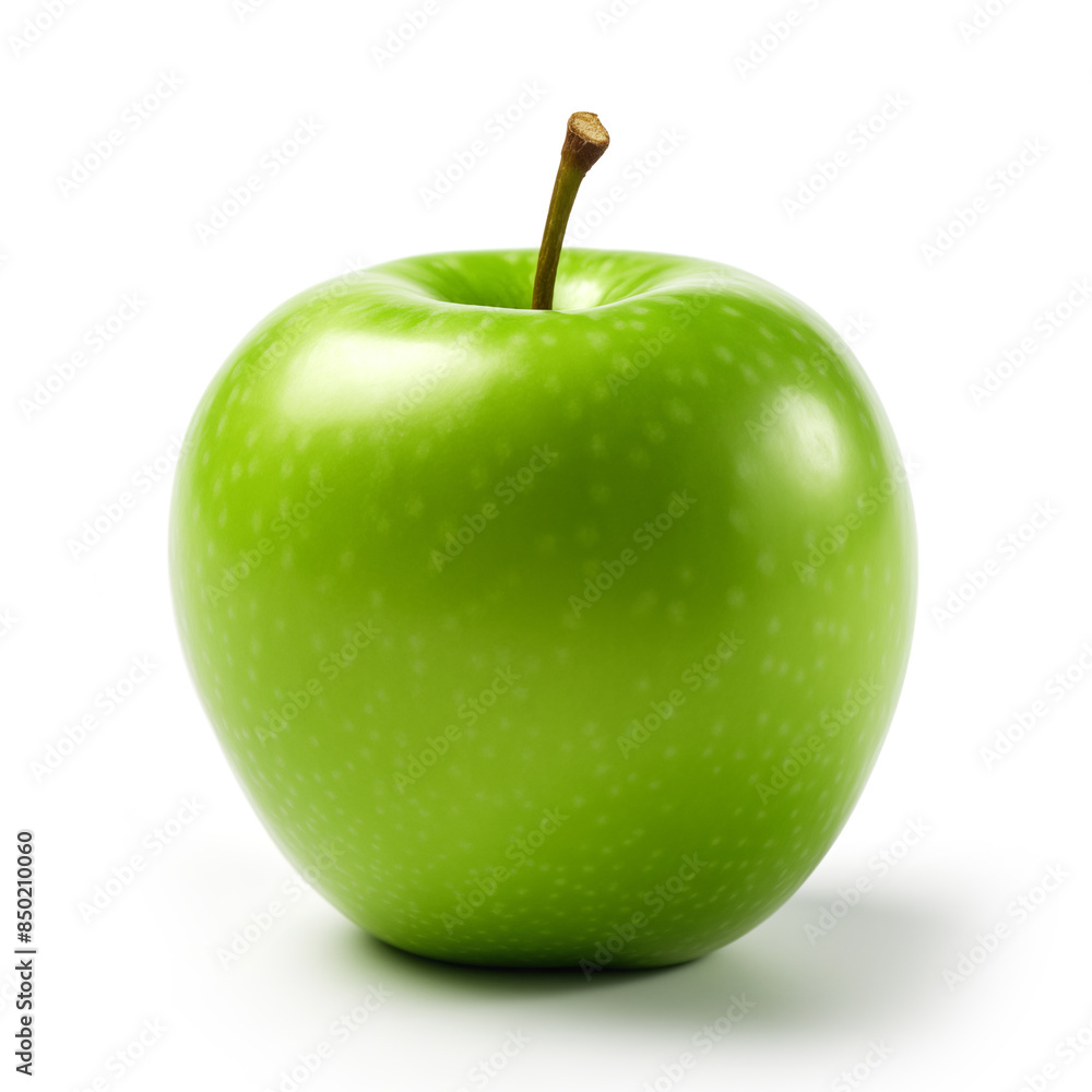 Green apple isolated. Apples on white background. Green apple isolated. Apples on white background.