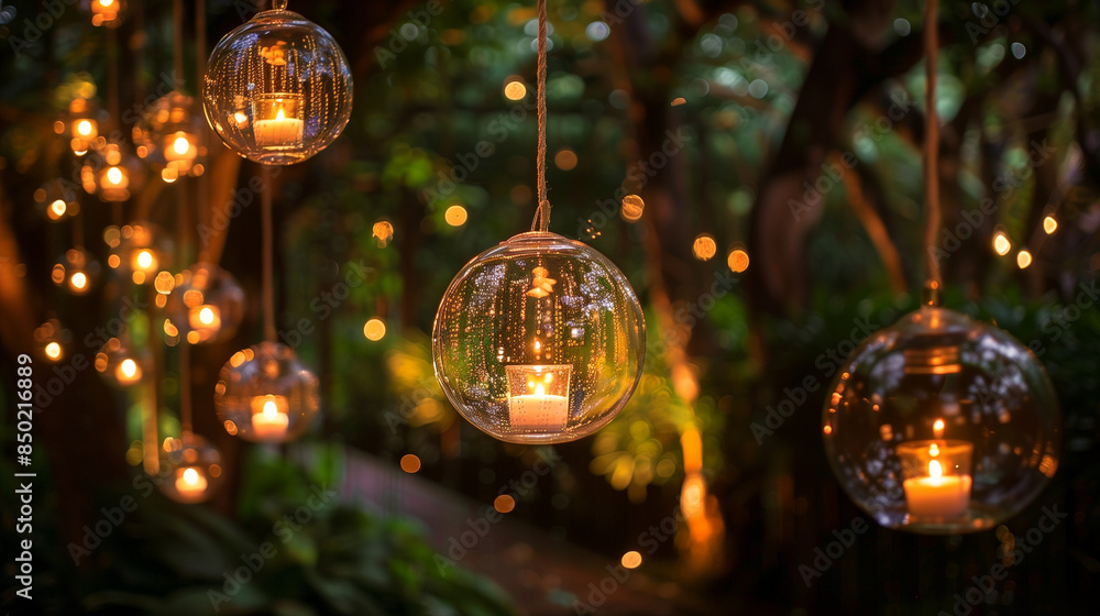 custom made wallpaper toronto digital"Enchanting Evening: Candlelit Lanterns Creating a Magical Ambiance"