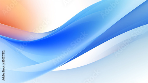Abstract blue background design, graphic poster PPT background © lin