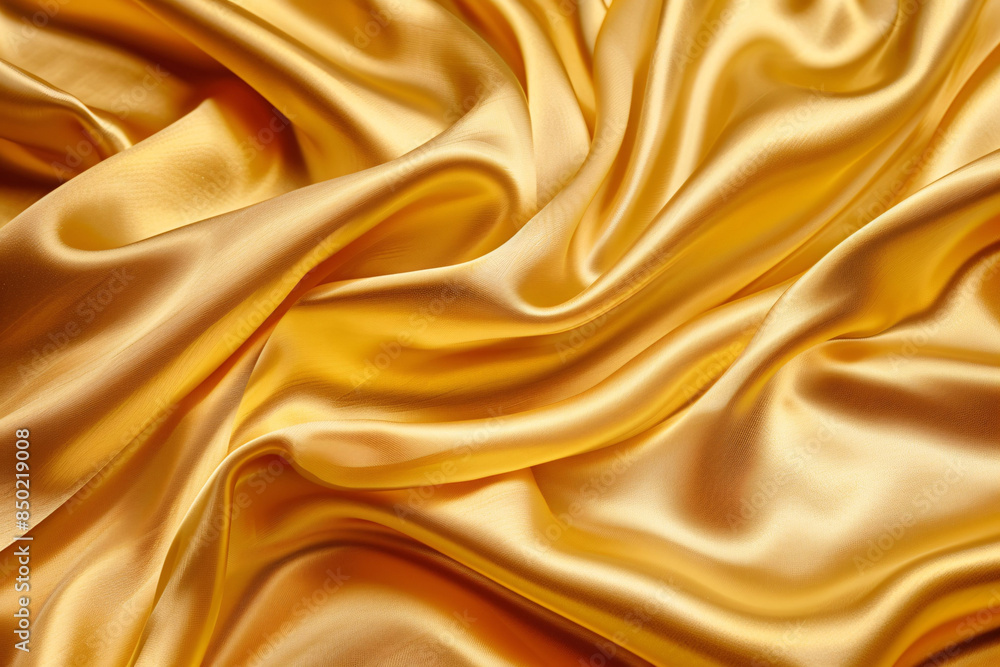 Golden silk fabric cloth background texture Golden silk fabric cloth background texture